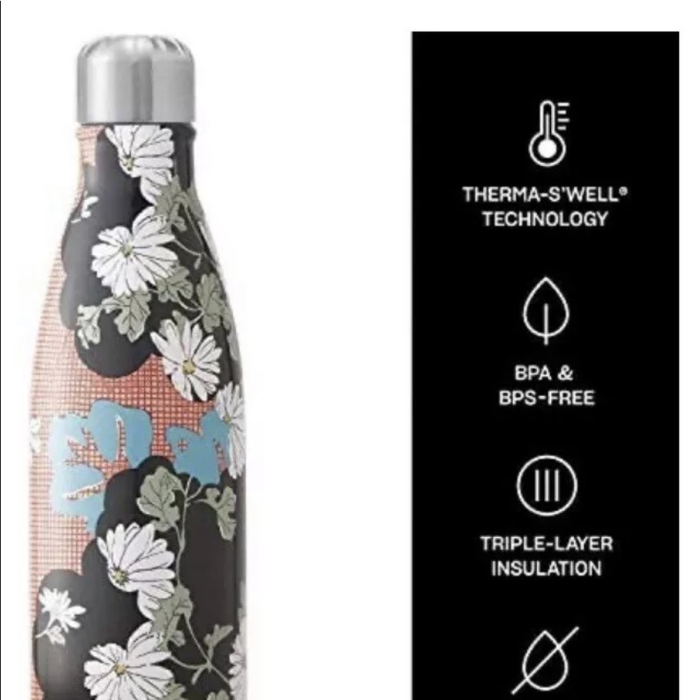 S’well Liberty of London fabrics insulated bottle - Picture 3 of 8